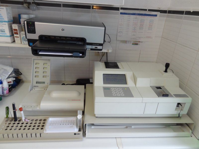 Le laboratoire d'analyses